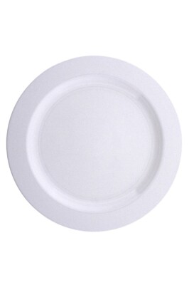 Beyaz Sert Plastik Parti Tabağı 26 cm 10'lu | Tek Kullanımlık - 1