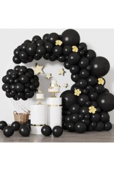 Beysüs 30 Adet Siyah Balon Iç Mekan Dekorasyon Doğum Günü Partisi - Beysüs