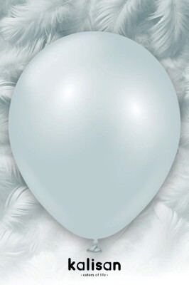 Beysüs Aura Collection Ice Blue Balon (Buz Mavisi) - 12 İnç - 5 Adet - 2
