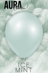 Beysüs Aura Collection Ice Mint Balon (Buzlu Nane) - 12 İnç - 5 Adet - Beysüs