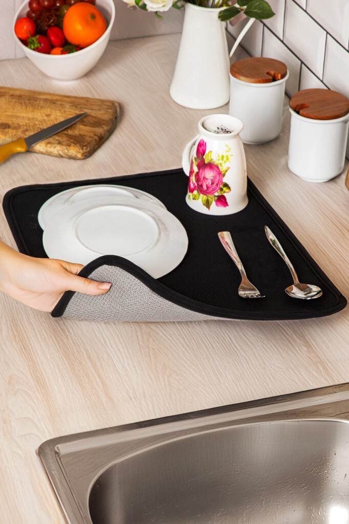 Beysüs Bulaşık Kurutma Matı Süper Emici Çift Taraflı - 2