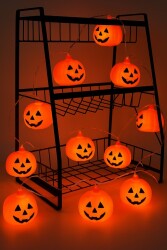 Beysüs Cadılar Bayramı Halloween 10'lu Balkabağı Led Işık - Beysüs
