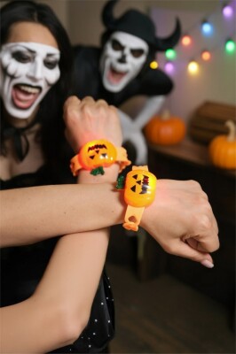 Beysüs Cadılar Bayramı Halloween 2'Lİ Işıklı Bileklik - 1