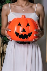 Beysüs Cadılar Bayramı Halloween Balkabağı Işıklı Büyük Boy - Beysüs