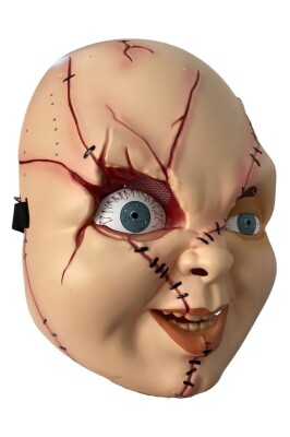 Beysüs Cadılar Bayramı Halloween Chucky Temalı Maske - 3