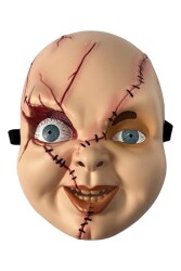 Beysüs Cadılar Bayramı Halloween Chucky Temalı Maske - 4