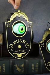 Beysüs Cadılar Bayramı Halloween Ding-Dong Kapı Zili Siyah - 5