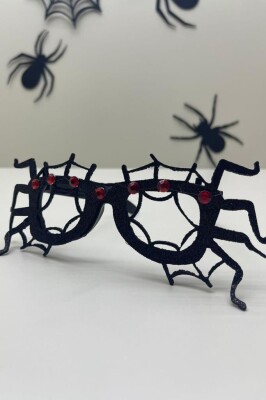 Beysüs Cadılar Bayramı Halloween Gözlük Örümcek Desenli - 3