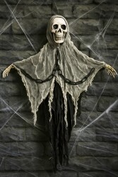 Beysüs Cadılar Bayramı Halloween Işıklı Sesli İskelet Tavan Süsü - 2