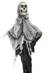 Beysüs Cadılar Bayramı Halloween Işıklı Sesli İskelet Tavan Süsü - 4