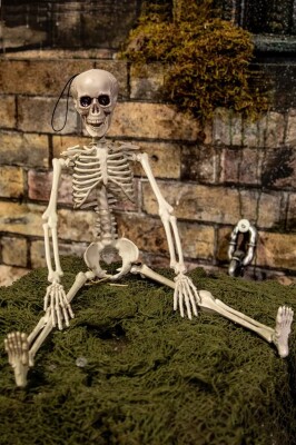 Beysüs Cadılar Bayramı Halloween İskelet Şekil Alabilen 40 cm - 2