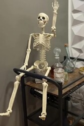 Beysüs Cadılar Bayramı Halloween İskelet Şekil Alabilen 40 cm - 6