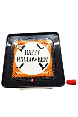Beysüs Cadılar Bayramı Halloween Jack-in-the-Box Sihirli Kedi Kurmalı Kutu - 5