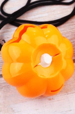 Beysüs Cadılar Bayramı Halloween Pilli Balkabağı Kolye 3 lü - 6
