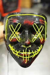 Beysüs Cadılar Bayramı Halloween Pilli Işıklı Maske 00002 - 4