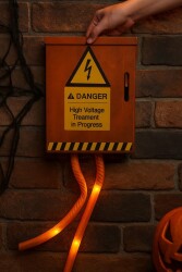 Beysüs Cadılar Bayramı Halloween Yüksek Voltaj Elektrik Kutusu - 3