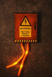 Beysüs Cadılar Bayramı Halloween Yüksek Voltaj Elektrik Kutusu - 4