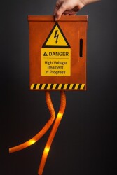 Beysüs Cadılar Bayramı Halloween Yüksek Voltaj Elektrik Kutusu - Beysüs