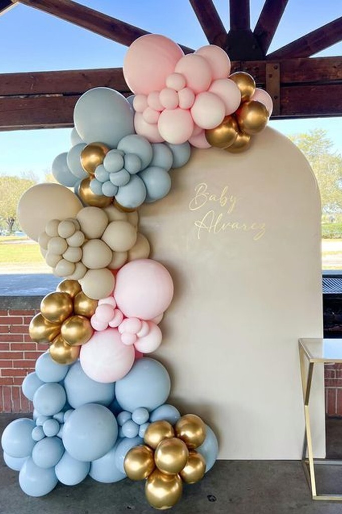 Beysüs Cinsiyet Partisi - Doğum Günü Balon Seti 60'lı + Zincir ve Pompa - Beysüs