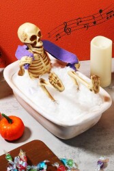 Beysüs Halloween Cadılar Bayramı Duş Alan Küvetli İskelet - 3