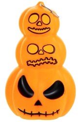 Beysüs Halloween Cadılar Bayramı Işıklı 3 Katlı Balkabağı Dekoru - Beysüs