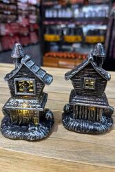 Beysüs Halloween Cadılar Bayramı Işıklı Ev 2 li Siyah - Beysüs