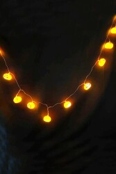 Beysüs Halloween Cadılar Bayramı Işıklı Led Balkabağı 12 li - 7