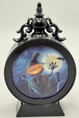 Beysüs Halloween Cadılar Bayramı Işıklı Masa Süsü Yarasa Turuncu Bal Kabağı - 1