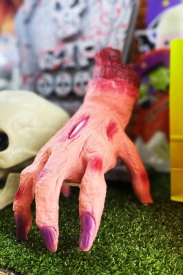 Beysüs Halloween Hareketli Kesik El - 4