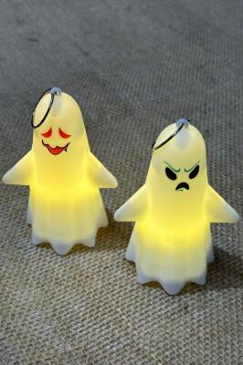 Beysüs Halloween Işıklı Hayalet 4 lü Beyaz - 1