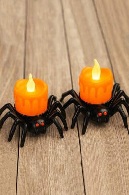 Beysüs Halloween Işıklı Örümcek 2 li - 2