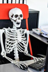 Beysüs Halloween İskelet Büyük Şekil Alabilen 170 cm - 3