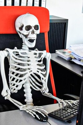 Beysüs Halloween İskelet Büyük Şekil Alabilen 170 cm - 3