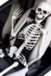 Beysüs Halloween İskelet Büyük Şekil Alabilen 170 cm - 4