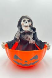 Beysüs Halloween İskelet Şeker Kovası Hareket Sensörlü Sesli - Beysüs