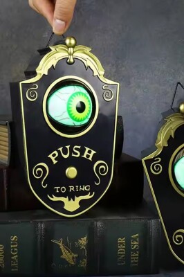 Beysüs Halloween Kapı Zili Ding Dong Siyah - 4