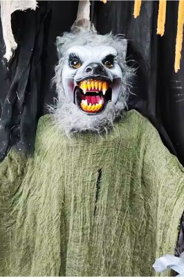 Beysüs Halloween Kurt Adam Tavan Süsü Hareketli Sesli 100 cm - 2
