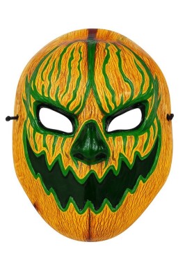 Beysüs Halloween Maske Bal Kabağı Kendinden Işıklı Sarı Yeşil - 2