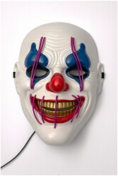 Beysüs Halloween Maske Işıklı Palyaço Yeşil - Beysüs