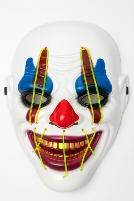 Beysüs Halloween Maske Işıklı Palyaço - 1