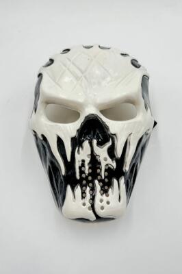 Beysüs Halloween Maske İskelet Kuru Kafa Siyah Beyaz - 1