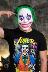 Beysüs Halloween Maske Joker Yeşil Saç - Beysüs