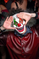 Beysüs Halloween Maske Palyaço Kırmızı Yeşil - 2