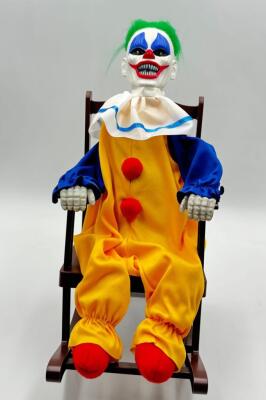 Beysüs Halloween Palyaço Sallanan Sandalyeli Hareket Sensörlü Sesli - 1