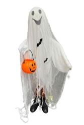 Beysüs Halloween Sevimli Hayalet Hareket Sensörlü Sesli Beyaz 120 cm - Beysüs