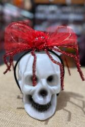 Beysüs Halloween Tac Işıklı Örümcek Desen Kırmızı - Beysüs