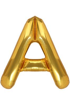 Beysüs Harf Folyo Balon Gold A Harf 40 İnç - 1