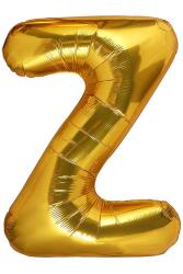 Beysüs Harf Folyo Balon Gold Z Harf 40 İnç - Beysüs