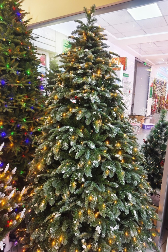 Beysüs Karlı Yılbaşı Çam Ağacı Kendinden Işıklı Lüks Seri 210 cm 1314 Dal Loiste 420 - 1