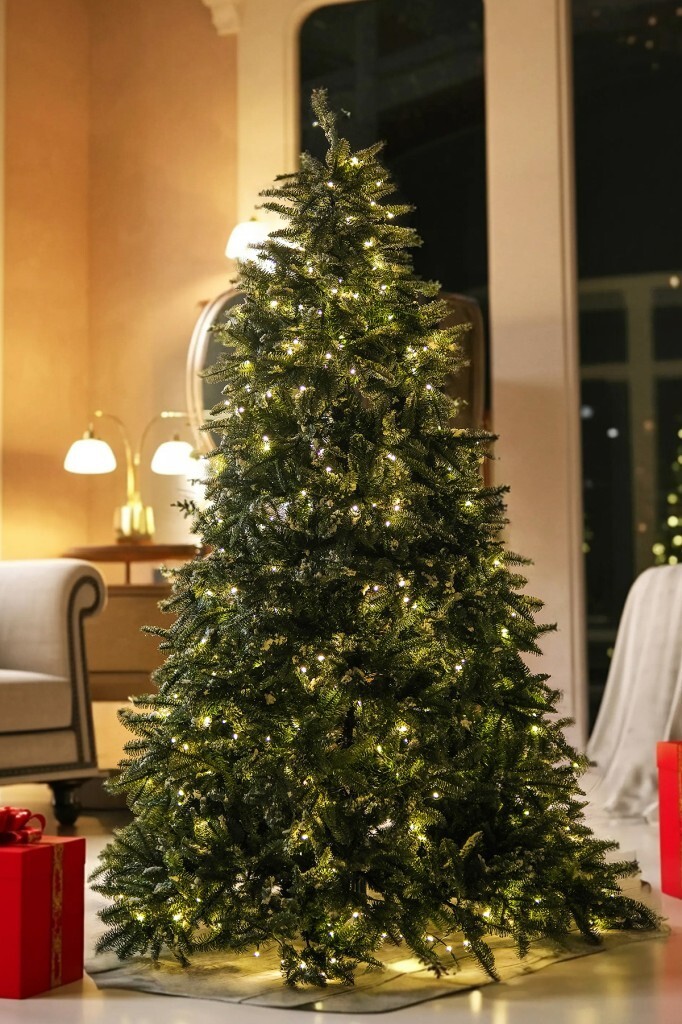 Beysüs Karlı Yılbaşı Çam Ağacı Kendinden Işıklı Lüks Seri 210 cm 1314 Dal Loiste 420 - 3